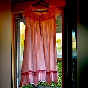 Baby pink size 1X Eileen west night gown